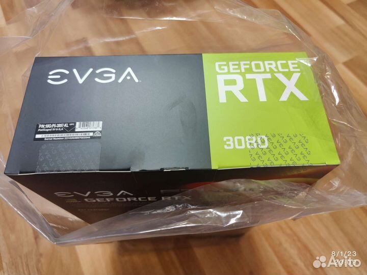 Видеокарта evga GeForce RTX 3080 FTW3 10GB Новая