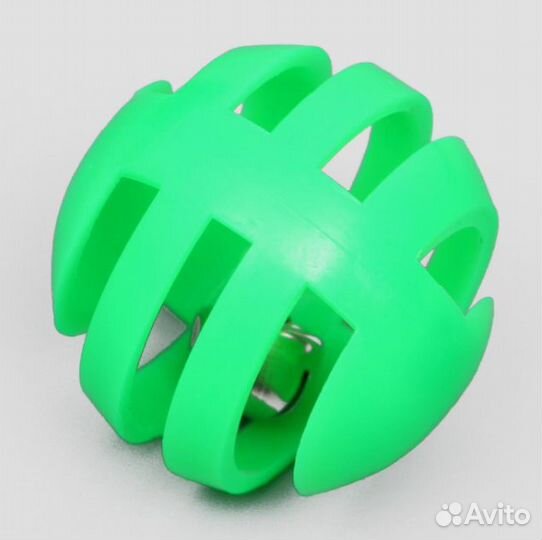 Набор игрушек для кошек: мышь 5 см и шарик с бубен