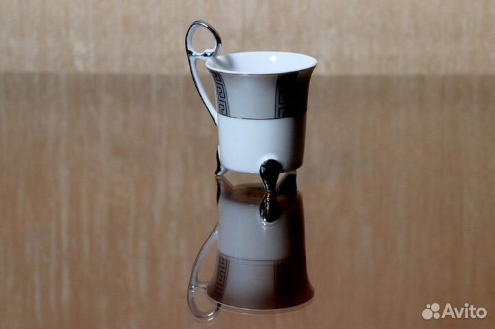 Кофейный сервиз фарфор, 6 перс идеал для подарка