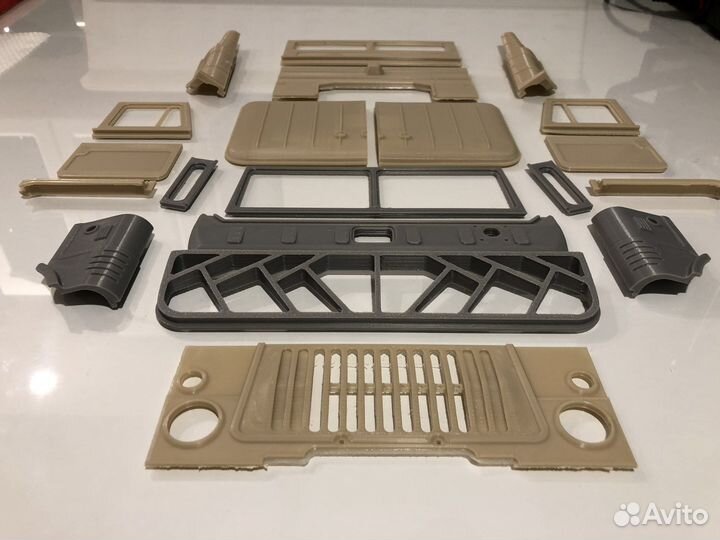 Кабина газ 66. 1:10. Набор для сборки