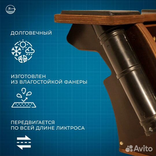 Держатель спиннинга и эхолота № 3 (лодки пвх, риб)