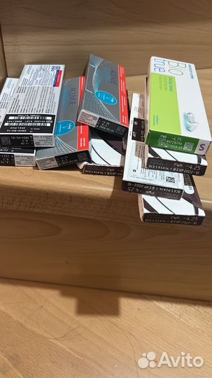 Линзы контактные