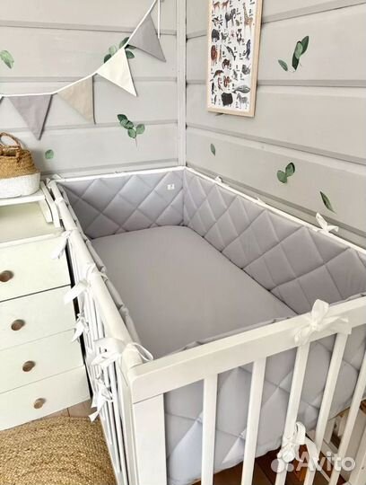 Бортики в кроватку