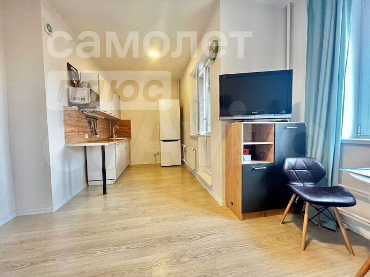 Квартира-студия, 27,8 м², 16/17 эт.