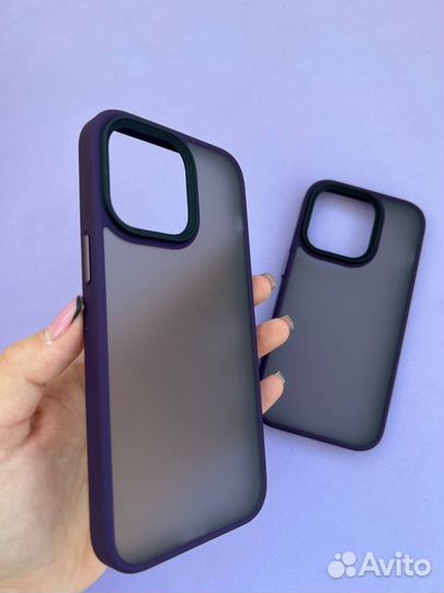 Чехол на iPhone 14pro 14 pro MAX purple