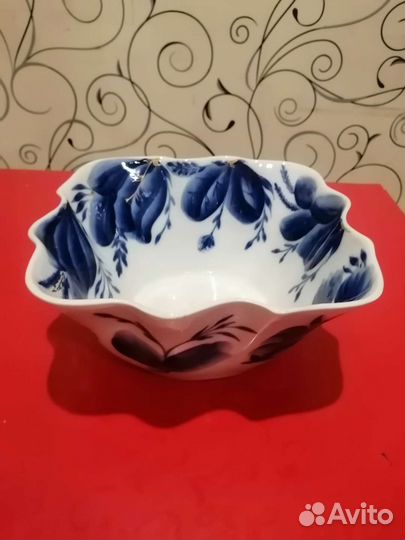 Салатник гжель