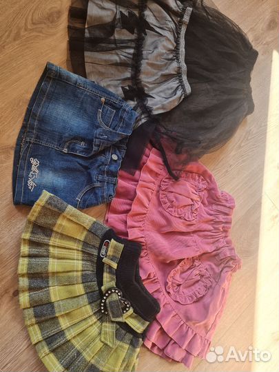 Вещи пакетом на девочку 92-104