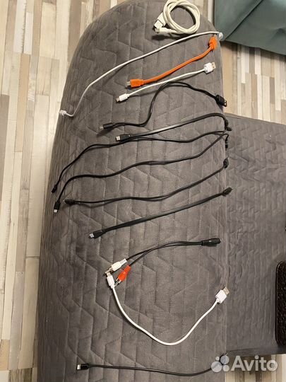 Шнур micro usb и аудио кабель переходник