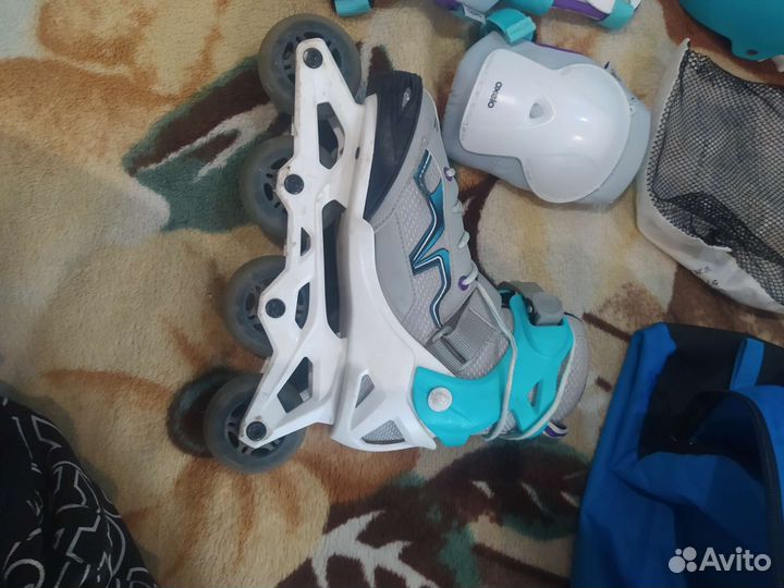 Роликовые коньки детские раздвижные