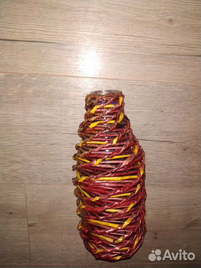 Ваза для цветов ручной работы