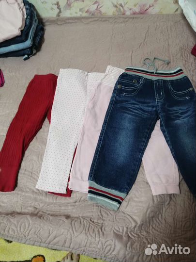 Продам вещи пакетом на девочку 86,92р