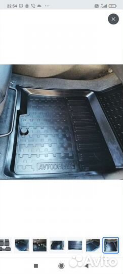 Коврик резиновый Солярис 1