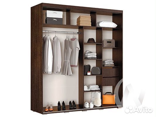 Шкаф купе венге 2 м
