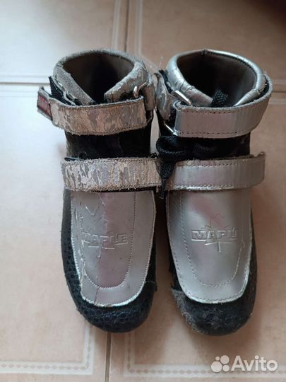 Ботинки maple, 34 конькобежный и роликобежный