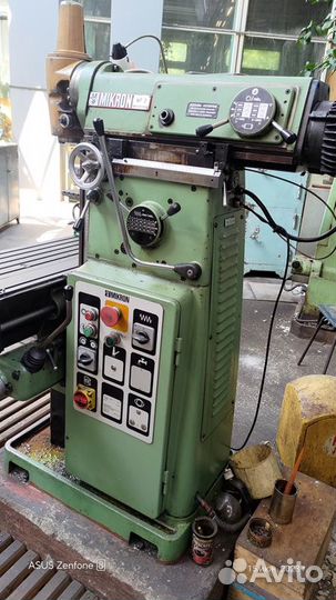 Фрезерные станки mikron WF2 и Schaublin 13