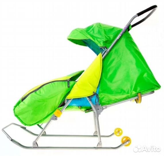 Детские санки коляска