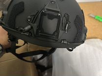 Тактический шлем черный бр2