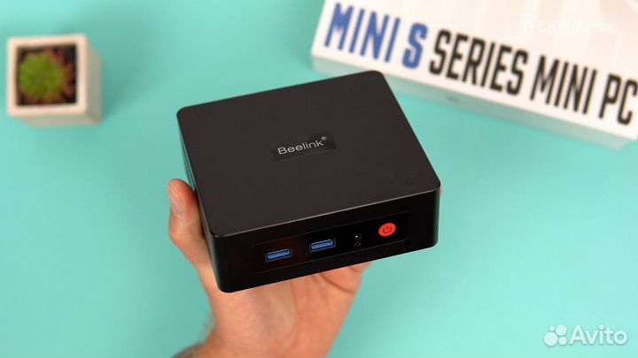 Мощный Мини пк Beelink S +Клава+Мышка -Гарантия