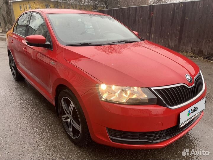 Skoda Rapid 1.6 МТ, 2018, 48 300 км