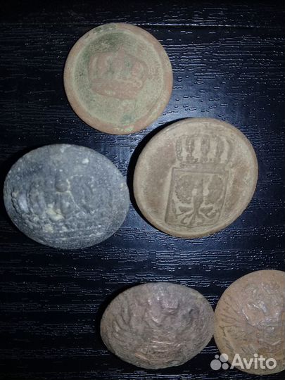 Старинные пуговицы