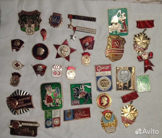 Значки СССР в коллекцию
