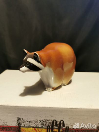 Керамическая статуэтка енот СССР