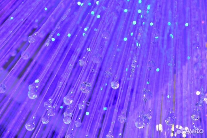 Оптоволоконная люстра optic light