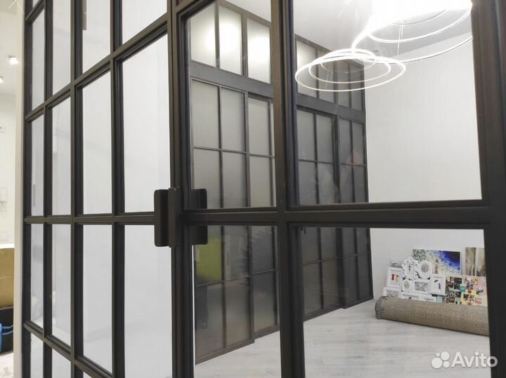 Лофт перегородки из стали