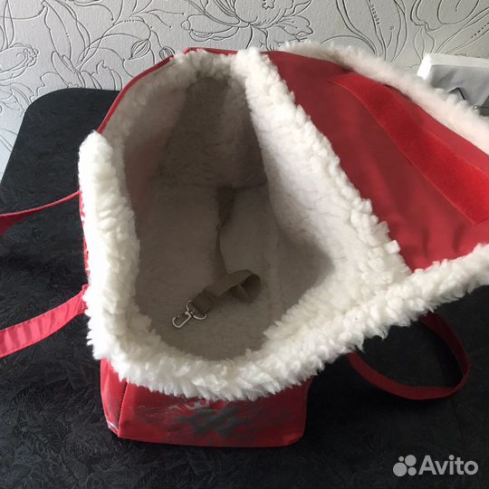 Зимняя сумка-переноска для животных