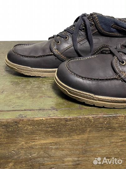 Кожаные ботинки Bugatti с утеплением