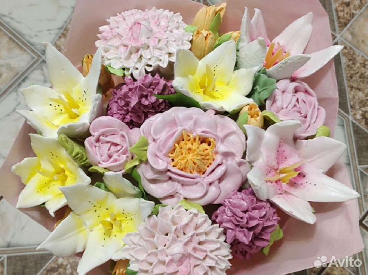 Зефирный букет