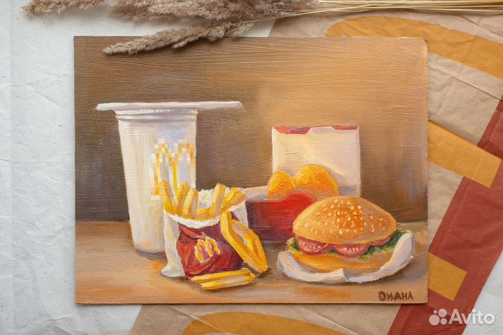 Авторская картина маслом 