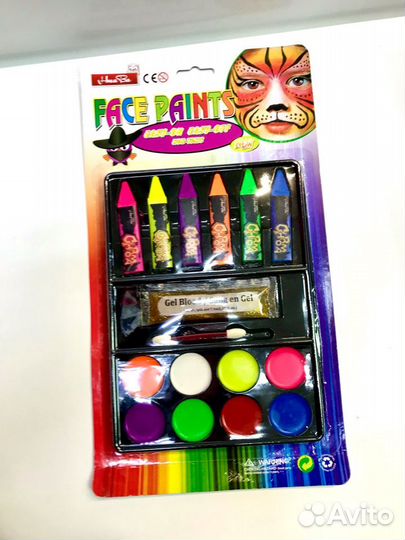 Набор красок для аквагрима