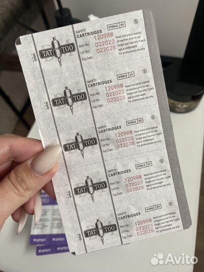 Катриджки для тату (разные фирмы)