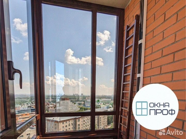 Остекление балкона / окна пвх