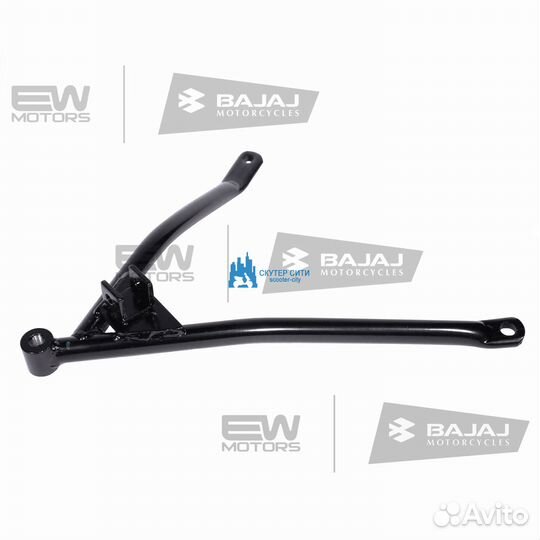 Крепление подножки пассажира правое, bajaj Boxer