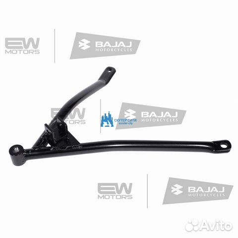 Крепление подножки пассажира правое, bajaj Boxer