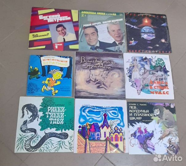 Виниловые грампластинки СССР