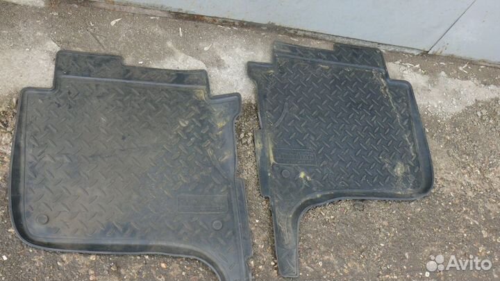 Коврики резиновые 4шт