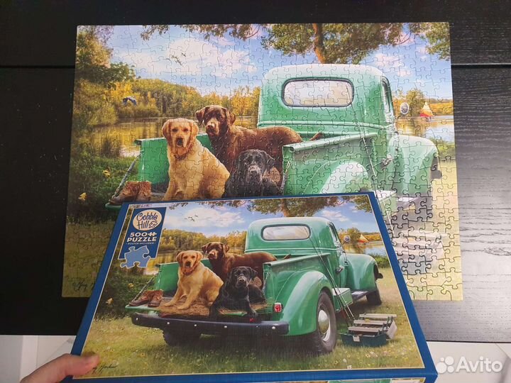 Пазл 500 деталей cobble hill