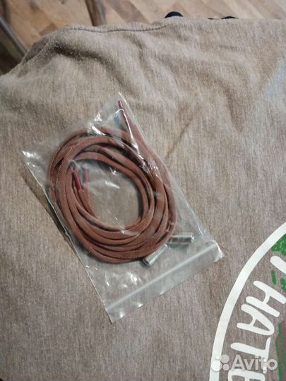 Шнурки коричневые