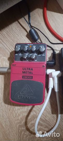 Гитарные педали Behringer и Boss