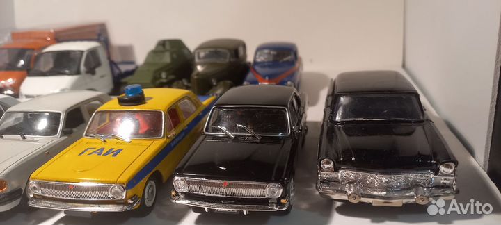 Модель газ 1:43 deagostini Наш автопром