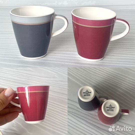 Villeroy&Boch чашки, кружки