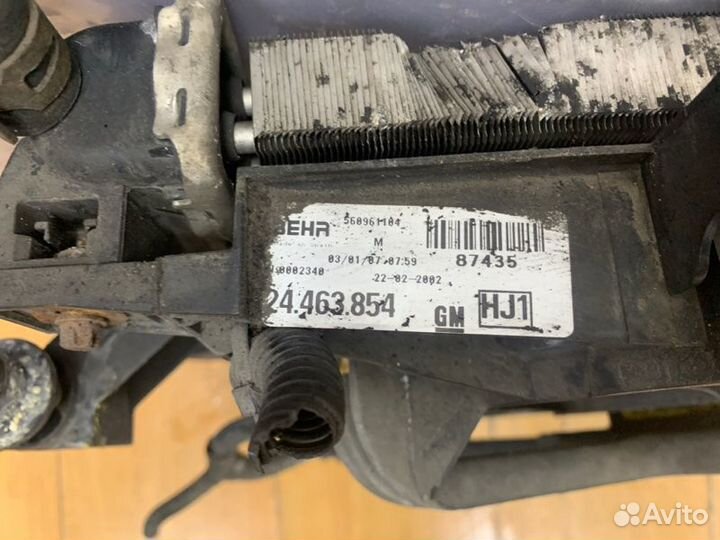 Кассета радиатора Opel Corsa C Z12XEP 2005