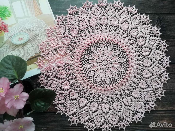 Салфетки вязаные