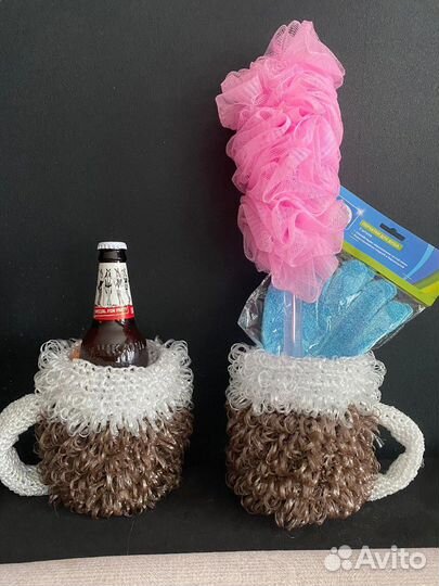 Мочалка ручной работы