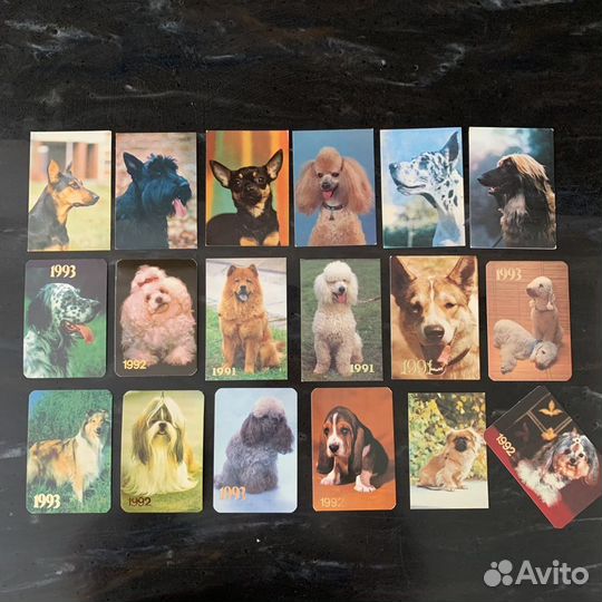 Календарики СССР