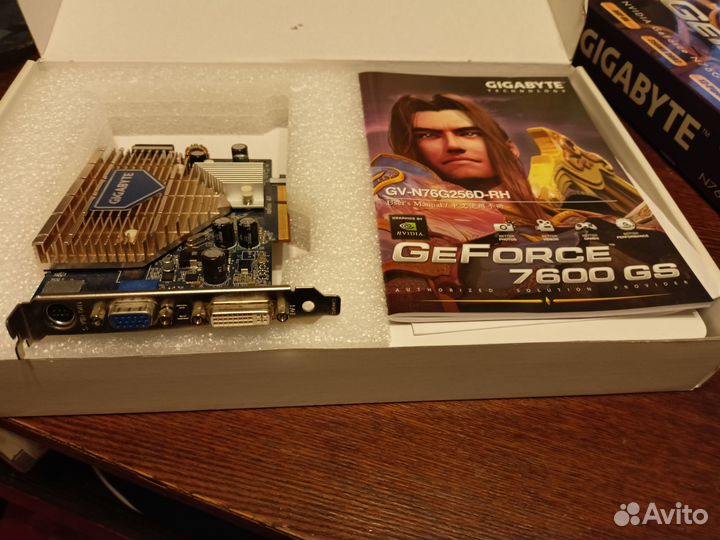 Видеокарта GeForce 7600 GS 256MB