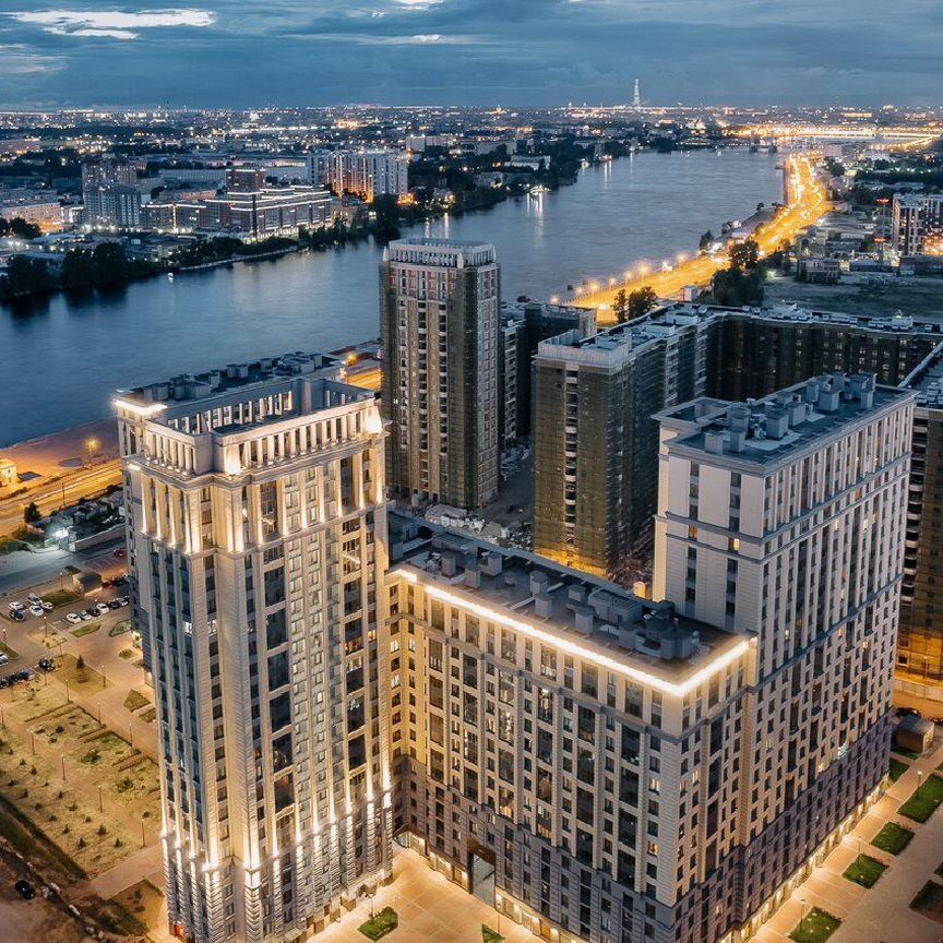 3-к. квартира, 67,4 м², 23/23 эт.